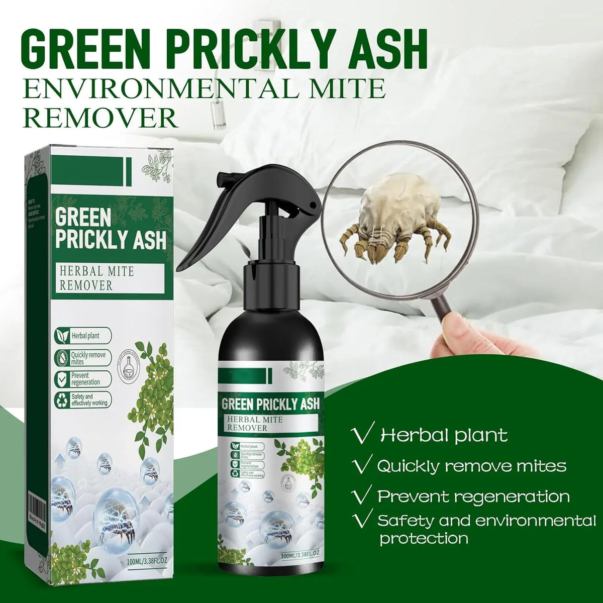 South Moon Green Prickly Ash Mint Removal