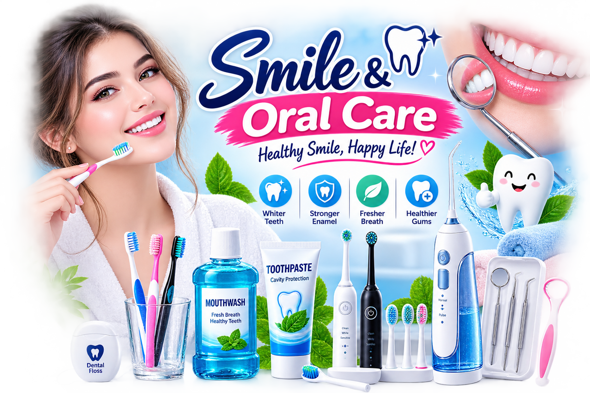 Smile & Oral Care collection — teeth whitening essentials
