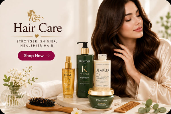 Hair Care & Styling collection — tools and shampoos