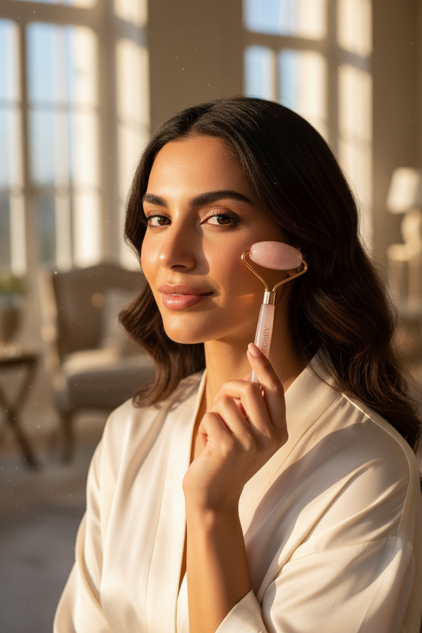 Face Roller - Lifestyle Model