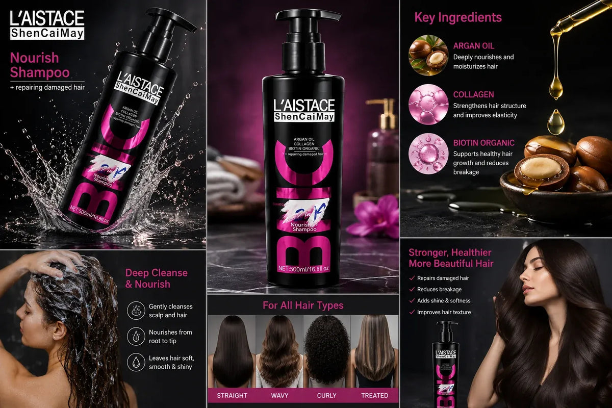 L'AISTACE ShenCaiMay Argan Collagen Shampoo
