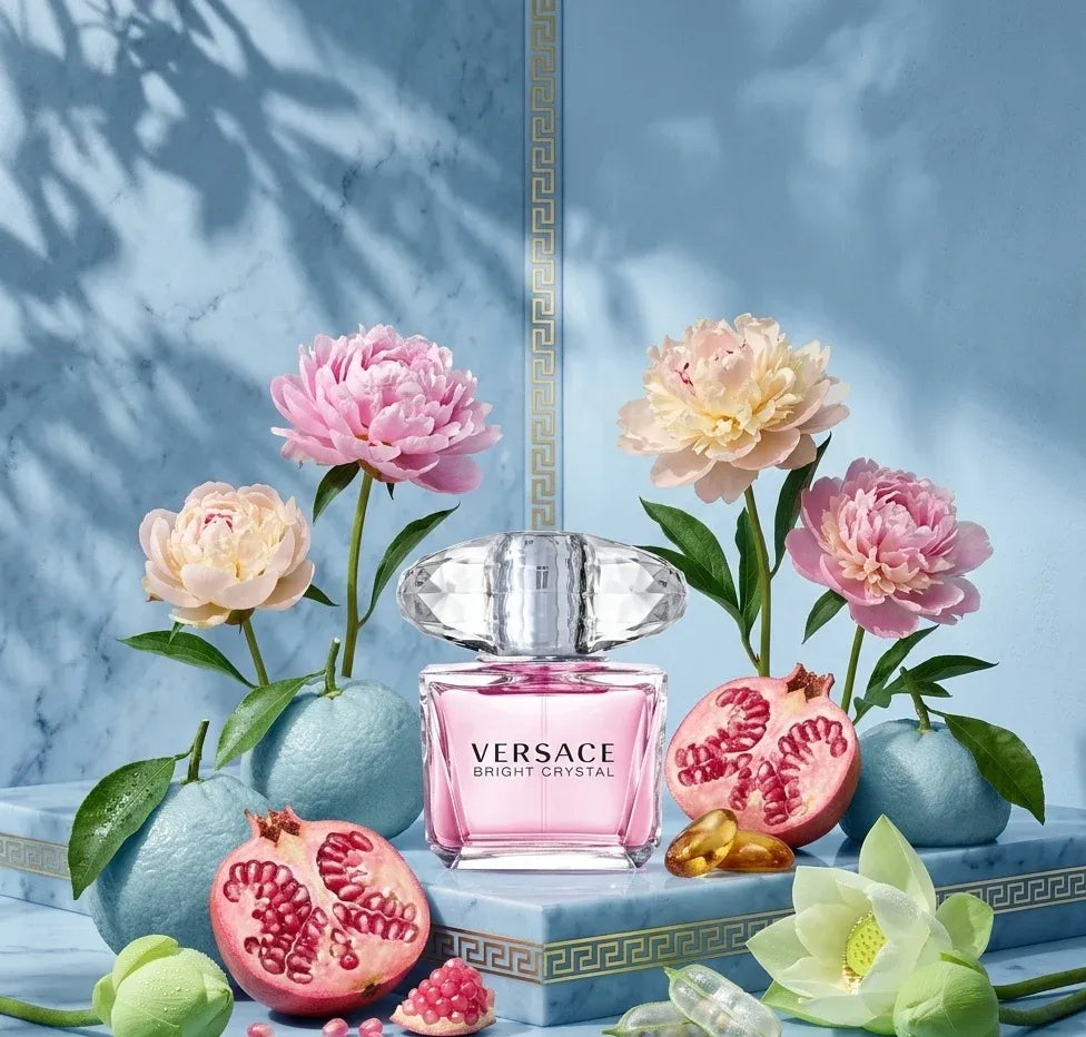 Versace Bright Crystal Eau De Toilette | Fresh Floral Women's Fragrance