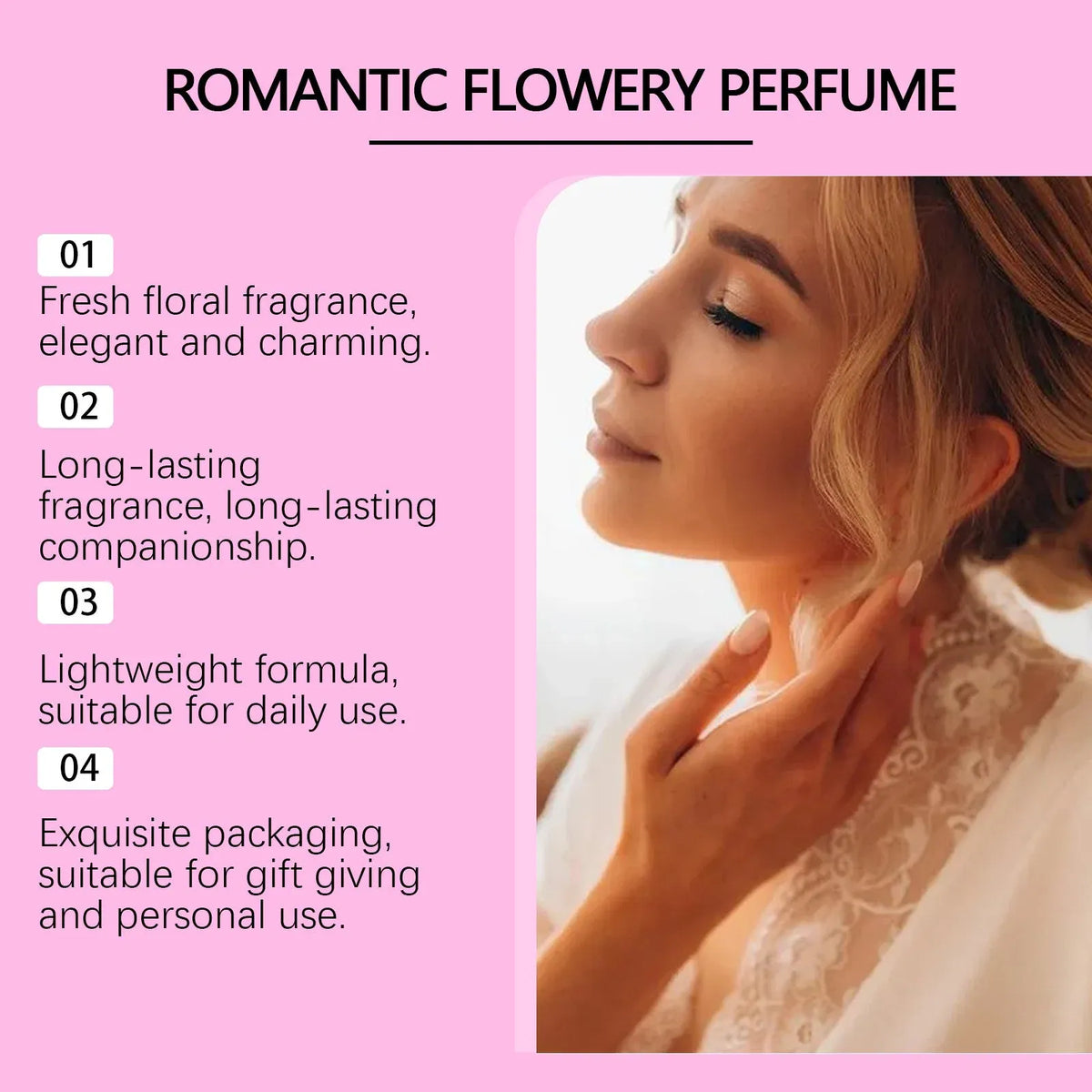 Romantic Perfume | Light, Elegant & Long-Lasting Fragrance for Women