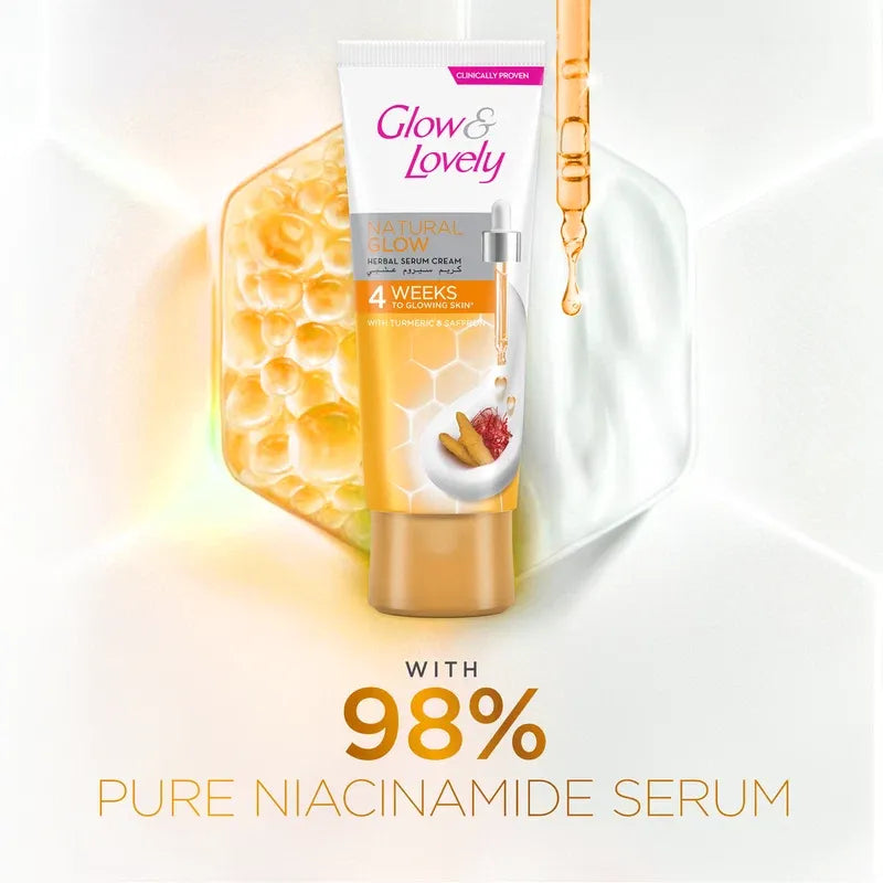 Glow & Lovely Natural Glow Herbal Serum Cream