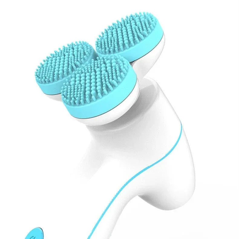 3D Smart Massage Electric Silicone Facial Cleanser | Deep Cleansing Device