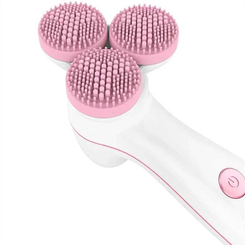 3D Smart Massage Electric Silicone Facial Cleanser | Deep Cleansing Device
