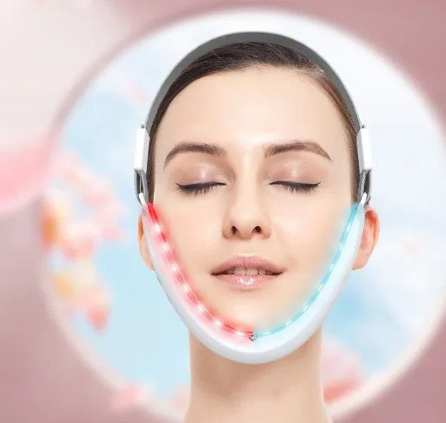 4D LED Red Light Therapy Mask – 630nm Skin Glowing Face Mask