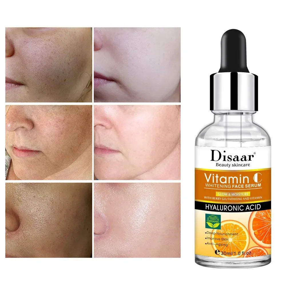 Hyaluronic Acid & Vitamin C Face Serum – Whitening & Brightening