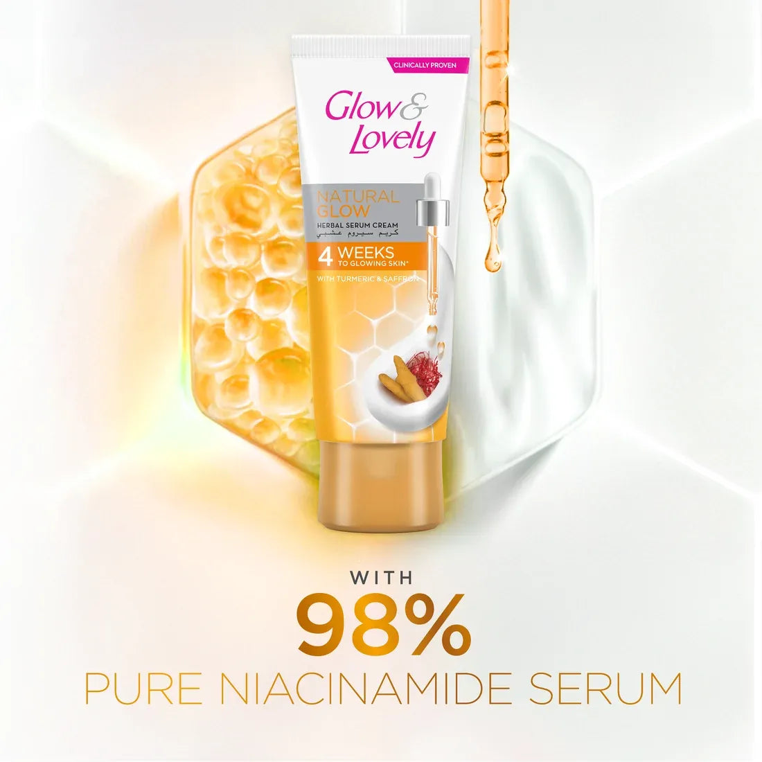 Glow & Lovely Natural Glow Herbal Serum Cream